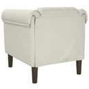 sofastol velour cremefarvet