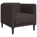 sofastol stof mørkebrun