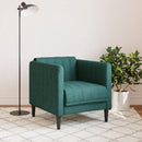 sofastol stof mørkegrøn
