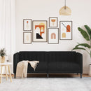 2-personers sofa stof sort