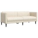 3-personers sofa hør