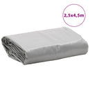 presenning 2,5x4,5 m 650 g/m² grå
