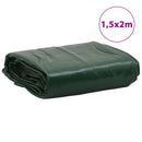presenning 1,5x2 m 650 g/m² grøn