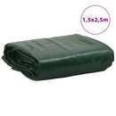 presenning 1,5x2,5 m 650 g/m² grøn