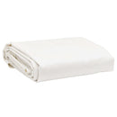 presenning 5x8 m 650 g/m² hvid