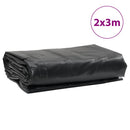 presenning 2x3 m 650 g/m² antracitgrå
