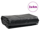 presenning 3x4 m 650 g/m² antracitgrå