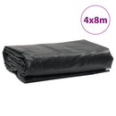 presenning 4x8 m 650 g/m² antracitgrå