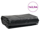 presenning 1x2,5 m 650 g/m² antracitgrå