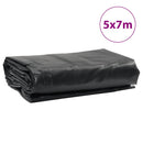 presenning 5x7 m 650 g/m² antracitgrå