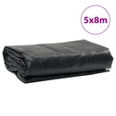 presenning 5x8 m 650 g/m² antracitgrå