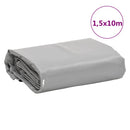 presenning 1,5x10 m 650 g/m² grå