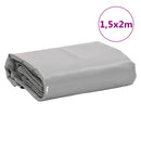presenning 1,5x2 m 650 g/m² grå