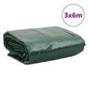 presenning 3x6 m 650 g/m² grøn