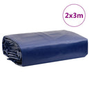 presenning 2x3 m 650 g/m² blå