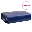 presenning 2,5x3,5 m 650 g/m² blå