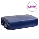 presenning 1,5x2 m 650 g/m² blå