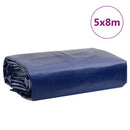presenning 5x8 m 650 g/m² blå