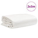 presenning 2x3 m 650 g/m² hvid