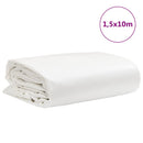 presenning 1,5x10 m 650 g/m² hvid