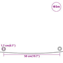 presenning Ø 3 m 650 g/m² blå