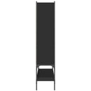 bogreol 102x30x141,5 cm konstrueret træ sort