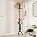 stumtjener 176 cm pulverlakeret jern sort