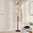 stumtjener 177 cm pulverlakeret jern sort