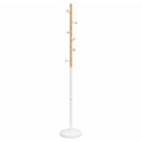 stumtjener 177 cm pulverlakeret jern hvid