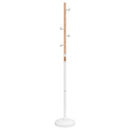 stumtjener 177 cm pulverlakeret jern hvid