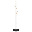 stumtjener 172 cm pulverlakeret jern sort