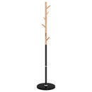 stumtjener 172 cm pulverlakeret jern sort