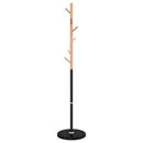 stumtjener 172 cm pulverlakeret jern sort