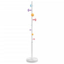 stumtjener 172 cm pulverlakeret jern hvid