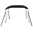 biminitop med 2 buer 180x130x110 cm sort