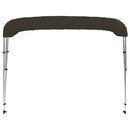 biminitop med 3 buer 183x160x137 cm sort