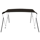 biminitop med 3 buer 183x180x137 cm sort