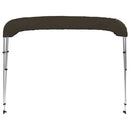 biminitop med 3 buer 183x180x137 cm sort