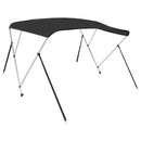biminitop med 3 buer 183x196x137 cm sort