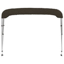 biminitop med 3 buer 183x196x137 cm sort