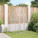hønsehus 100x100x190 cm galvaniseret stål grå