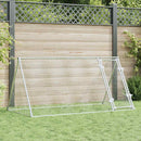 hønsehus 200x105x91 cm galvaniseret stål sølvfarvet
