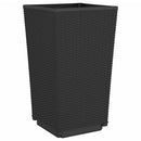 plantekurve 2 stk. 32,5x32,5x57 cm PP sort