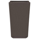 plantekurve 2 stk. 32,5x32,5x57 cm PP brun