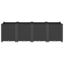 plantekasse 160x40x53 cm PP sort