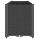 plantekasse 160x40x53 cm PP sort