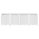 plantekasse 160x40x53 cm PP hvid