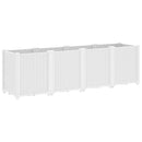 plantekasse 160x40x53 cm PP hvid
