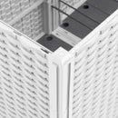 plantekasse 160x40x53 cm PP hvid