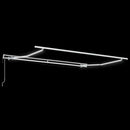 markise med LED-lys 300x250 cm automatisk betjening bordeaux